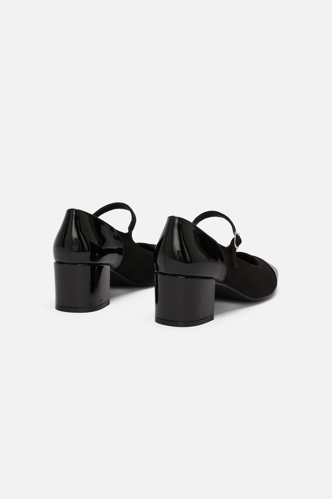 Princess Highway - Black Two Fabric Mary Jane - black