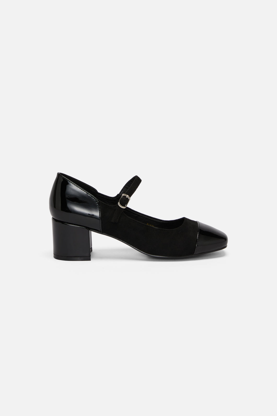 Princess Highway - Black Two Fabric Mary Jane - black