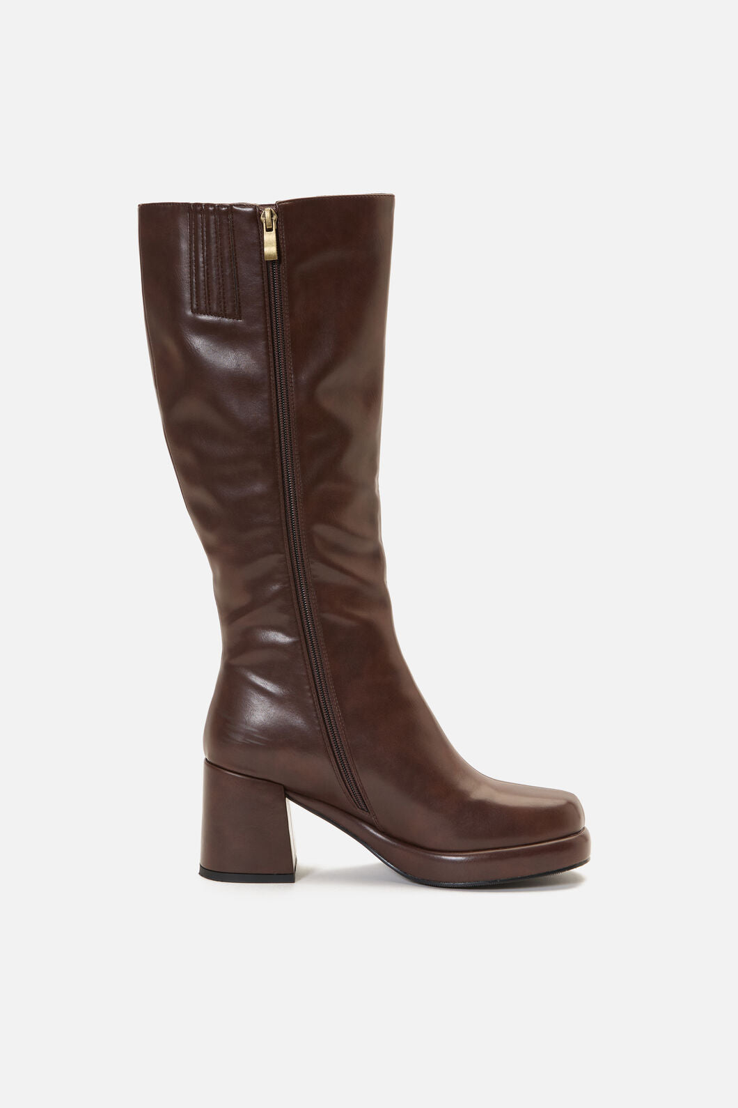 Princess Highway - Chocolate Knee High Boot - chocolate