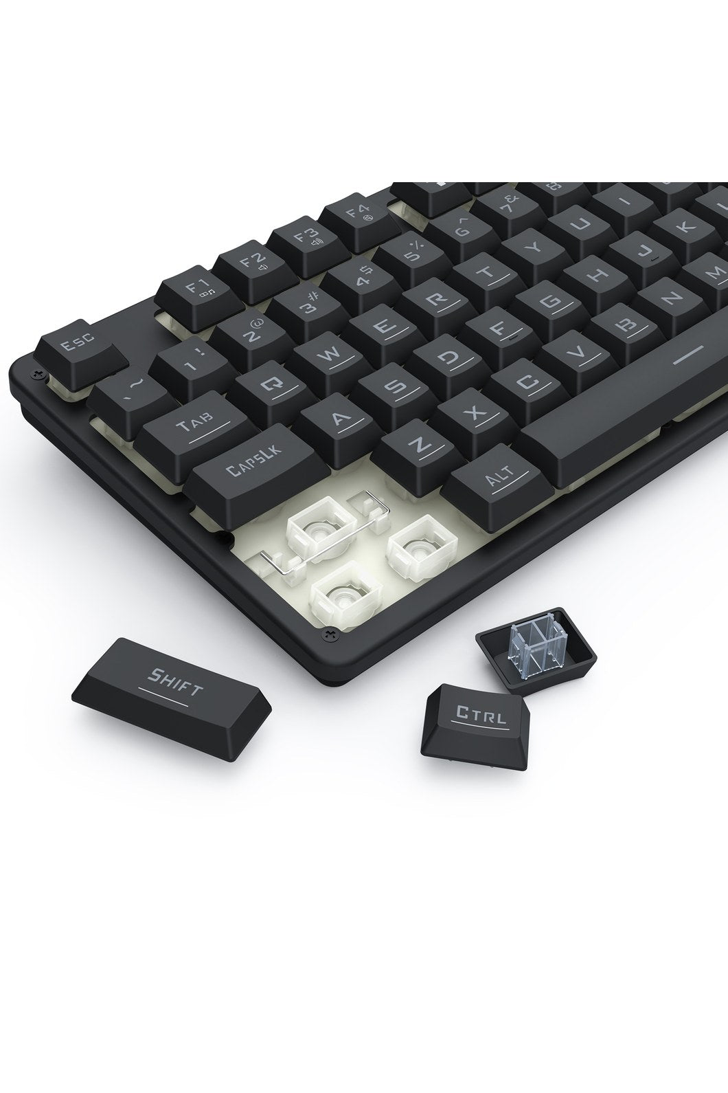 S107-RGB-BA Membrane Keyboard Combo