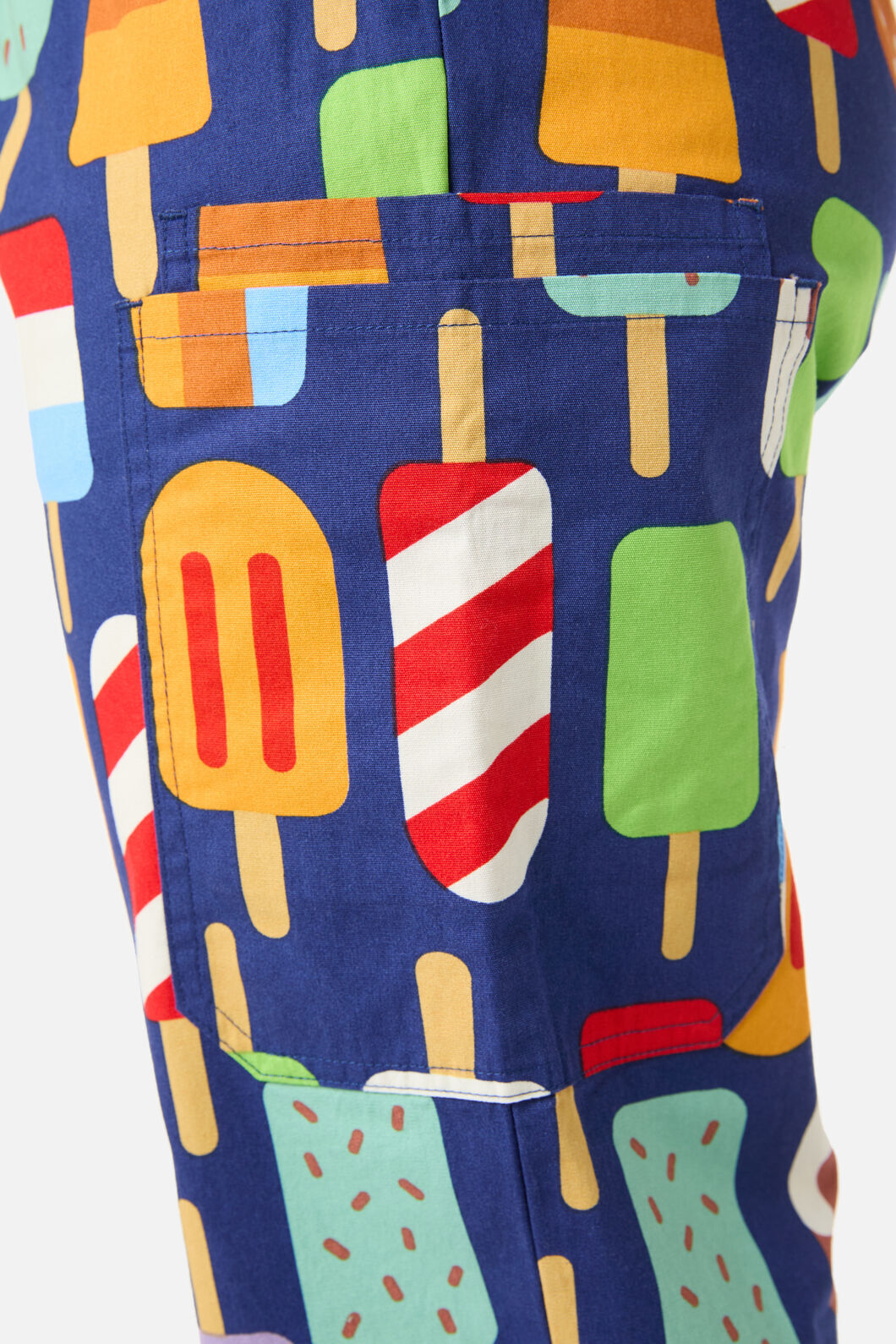 Scrubs With Love - Summer Treats Scrub Set - navy
