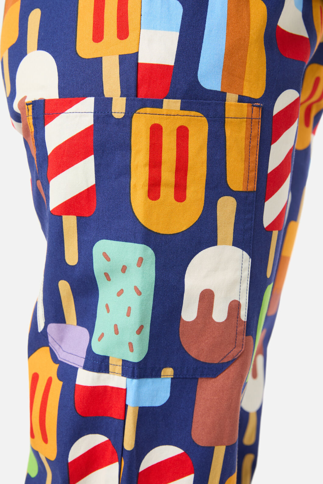 Scrubs With Love - Summer Treats Scrub Set - navy