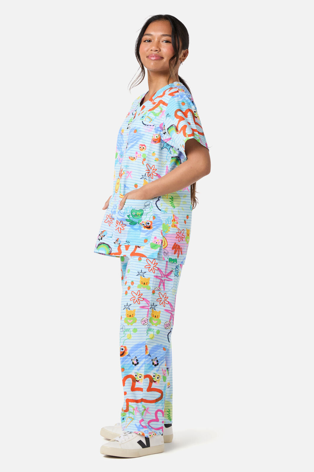 Scrubs With Love - Zero Concentration Scrub Set - blue
