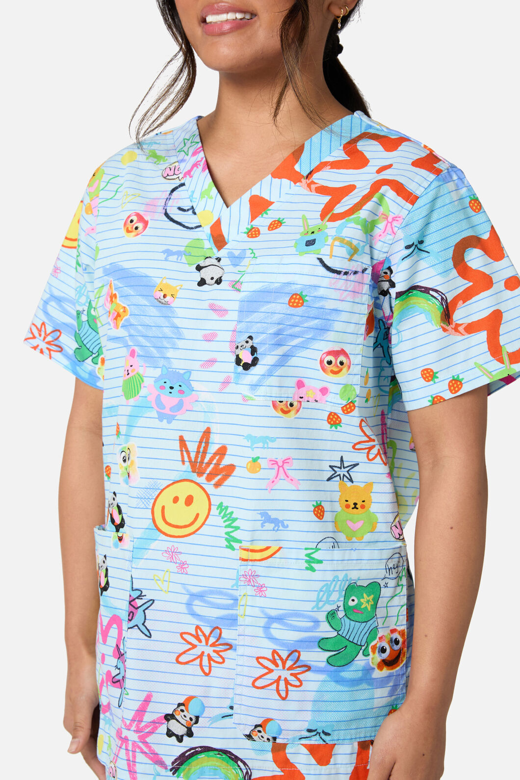 Scrubs With Love - Zero Concentration Scrub Set - blue