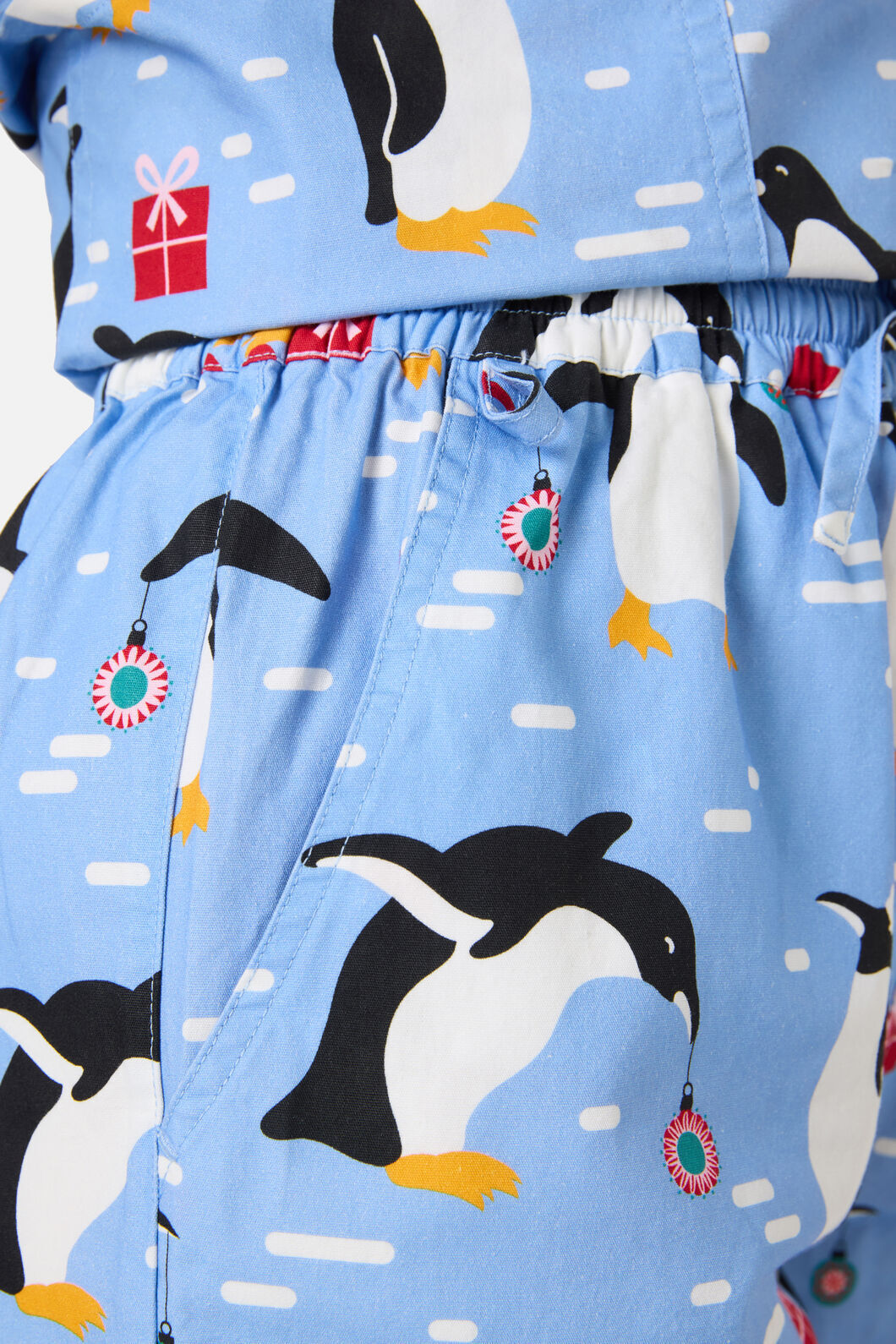 Scrubs With Love - NORTH POLE SCRUB SET - blue
