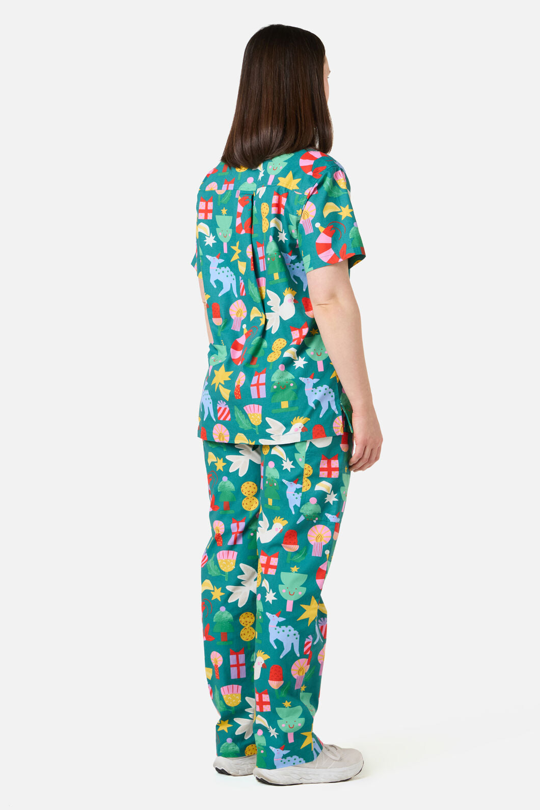Scrubs With Love - WATTLE & WONDER SCRUB SET - green