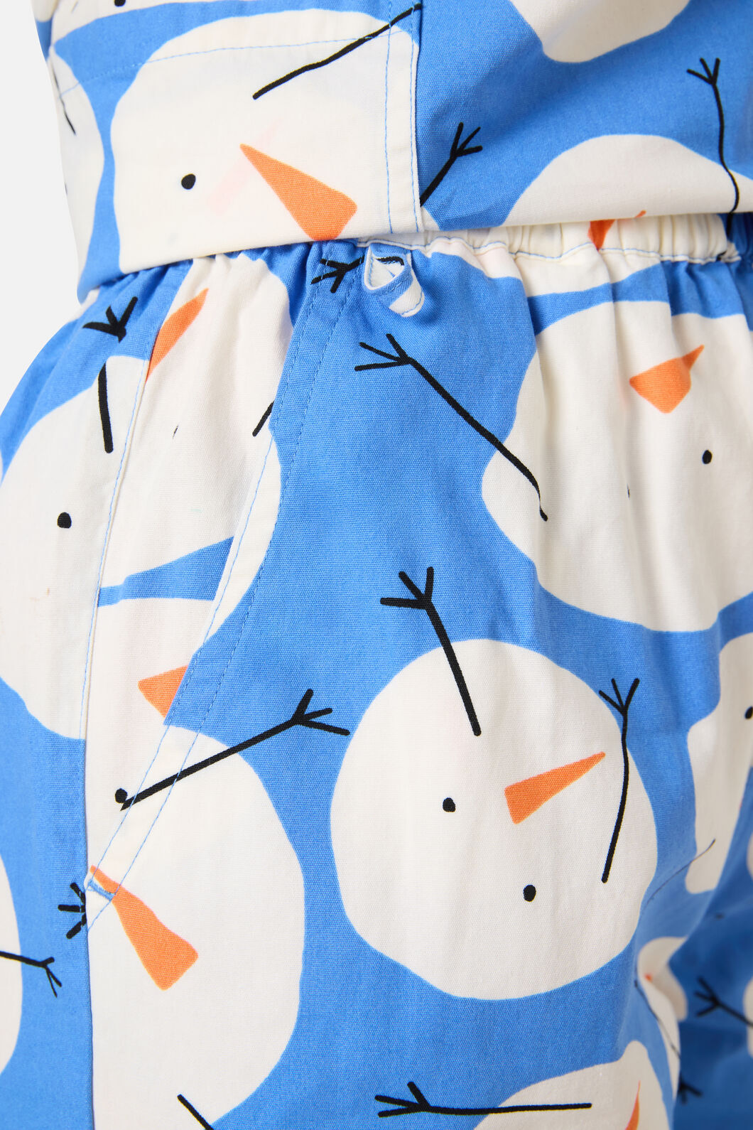 Scrubs With Love - SNOWMAN SCRUB SET - blue
