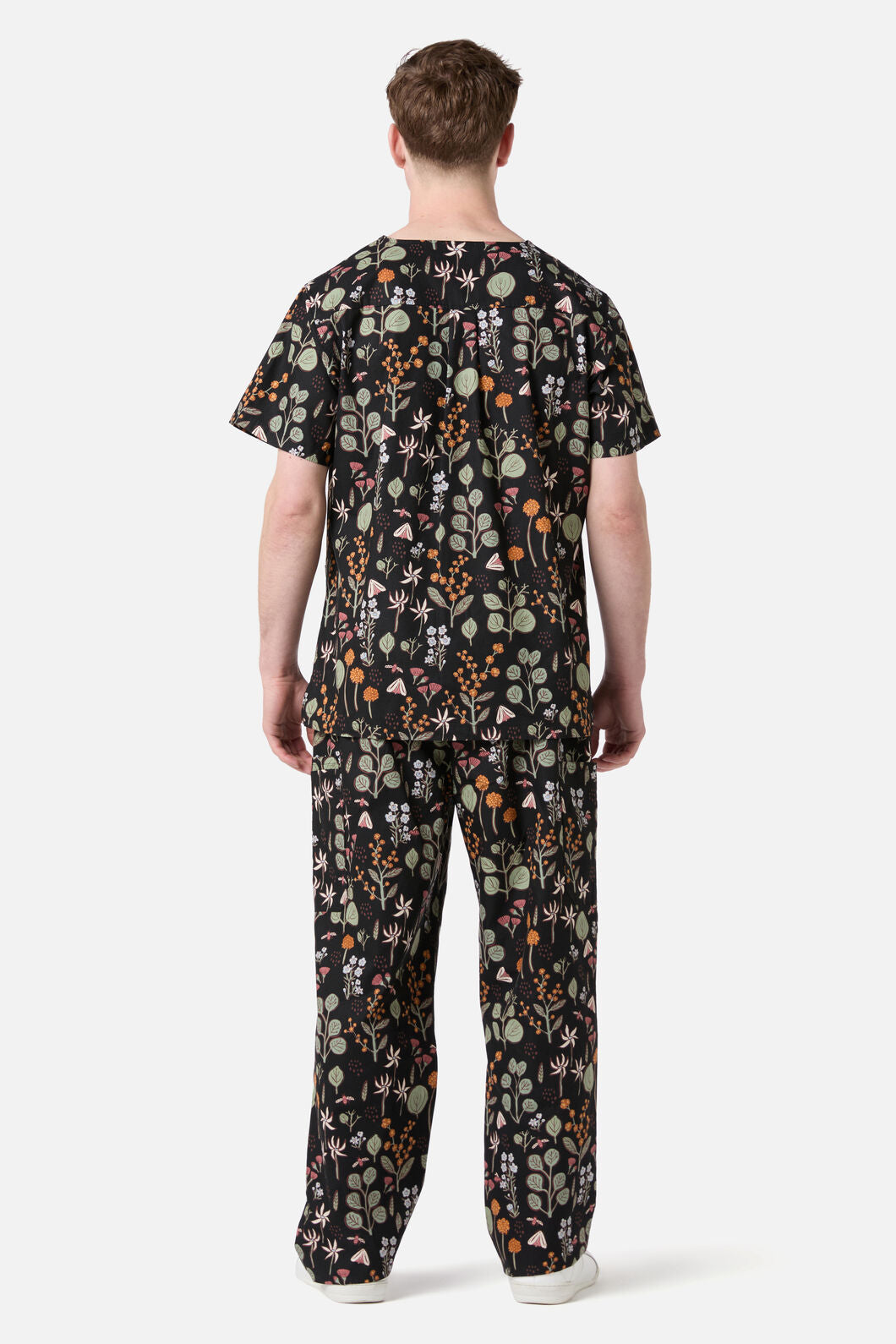 Scrubs With Love - Botanical Scrub Set - black