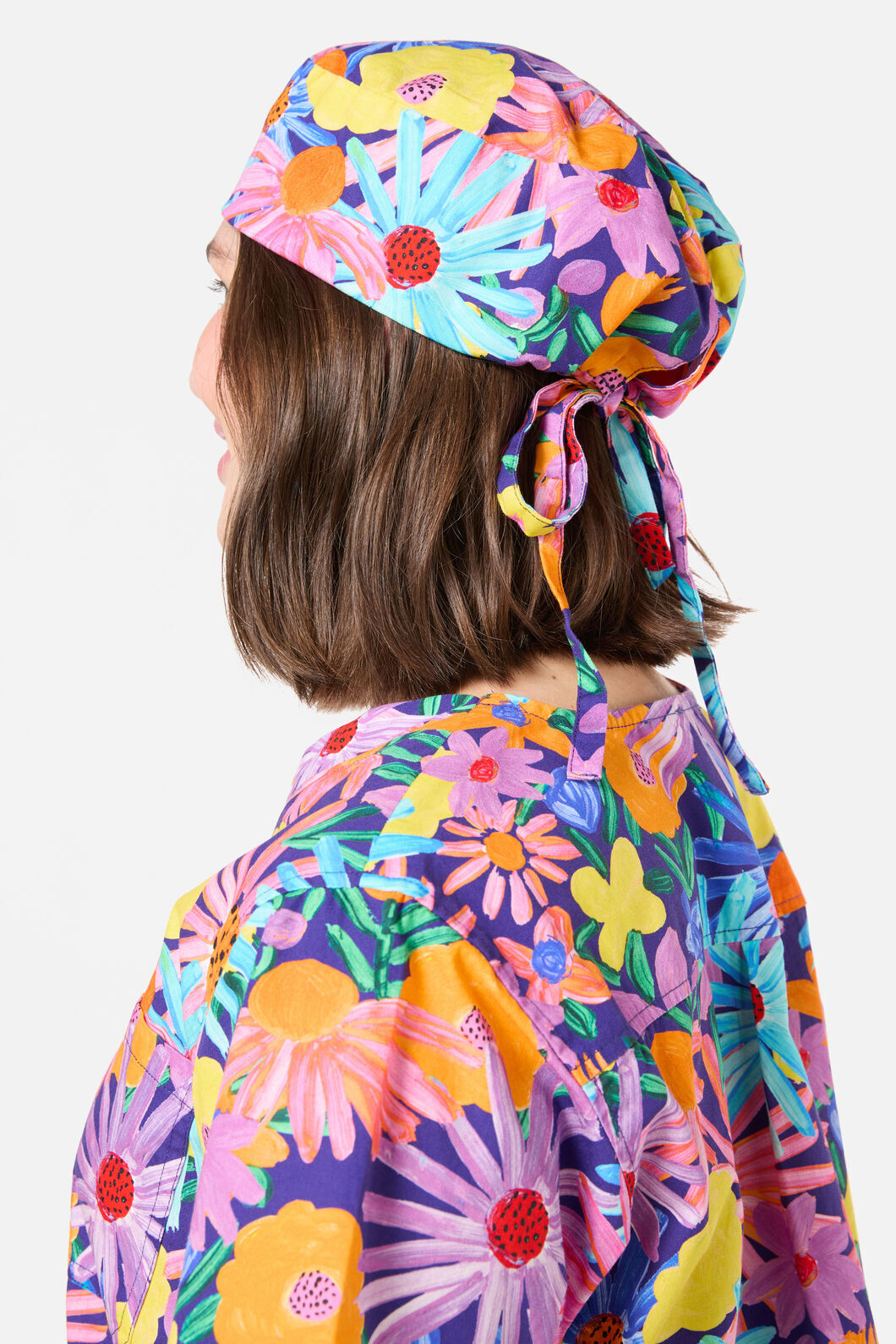Scrubs With Love - Botanica Scrub hat - navy
