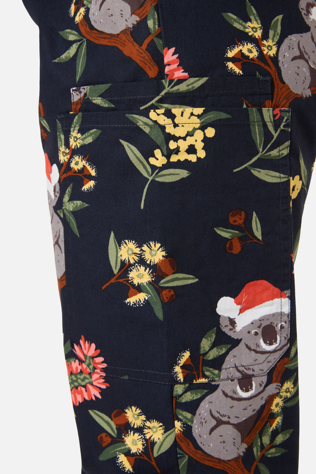 Scrubs With Love - CHRISTMAS KOALA NAVY SCRUB SET - navy