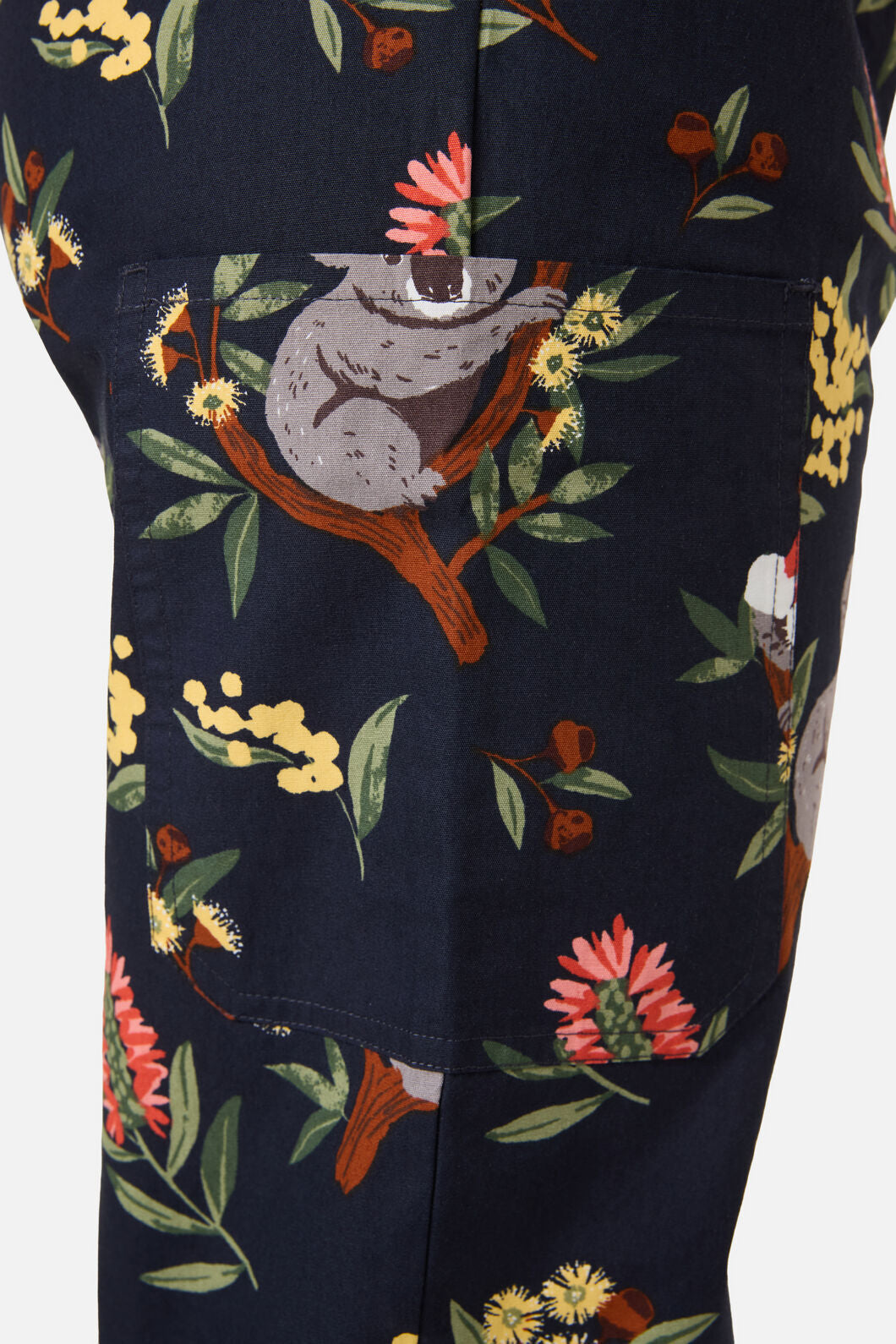 Scrubs With Love - CHRISTMAS KOALA NAVY SCRUB SET - navy