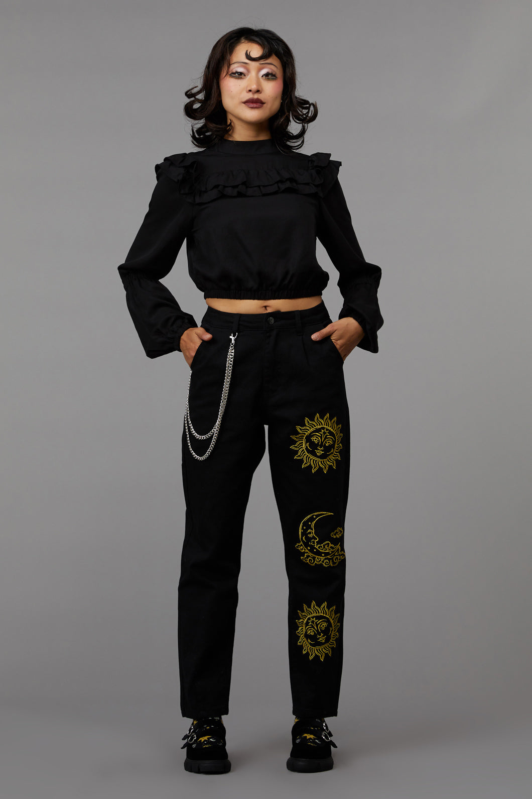black