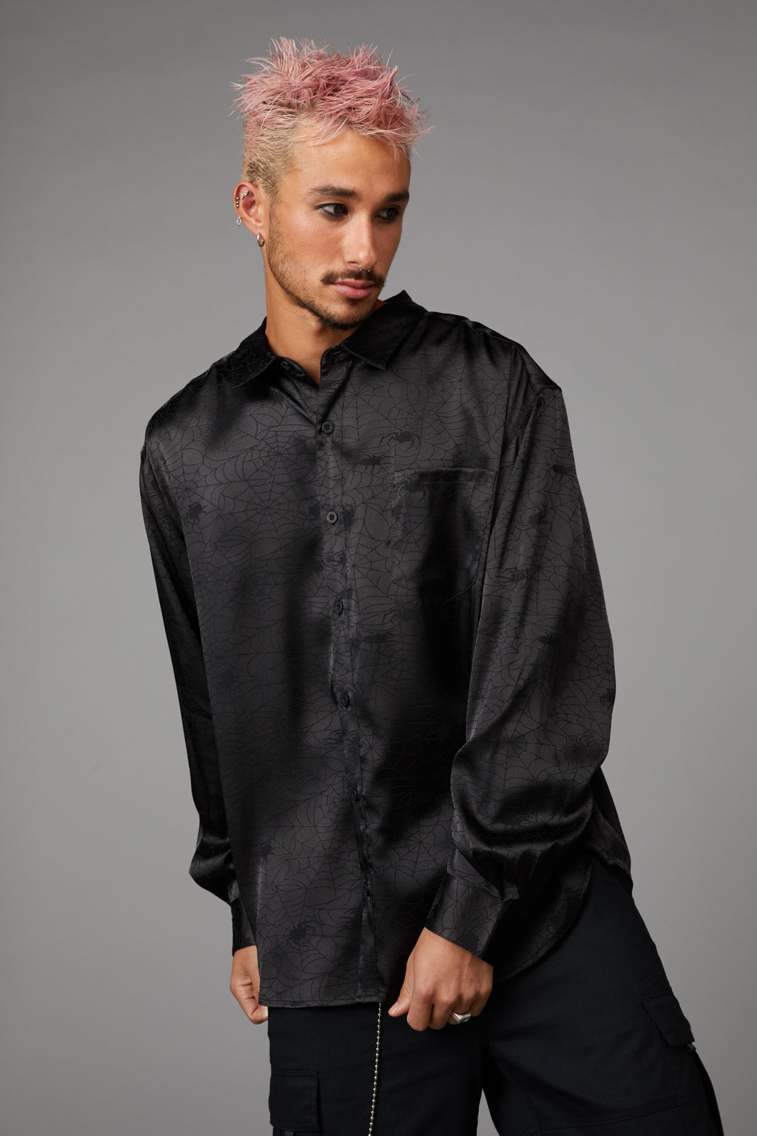 Black Friday - Laszlo Long Sleeve Shirt - black