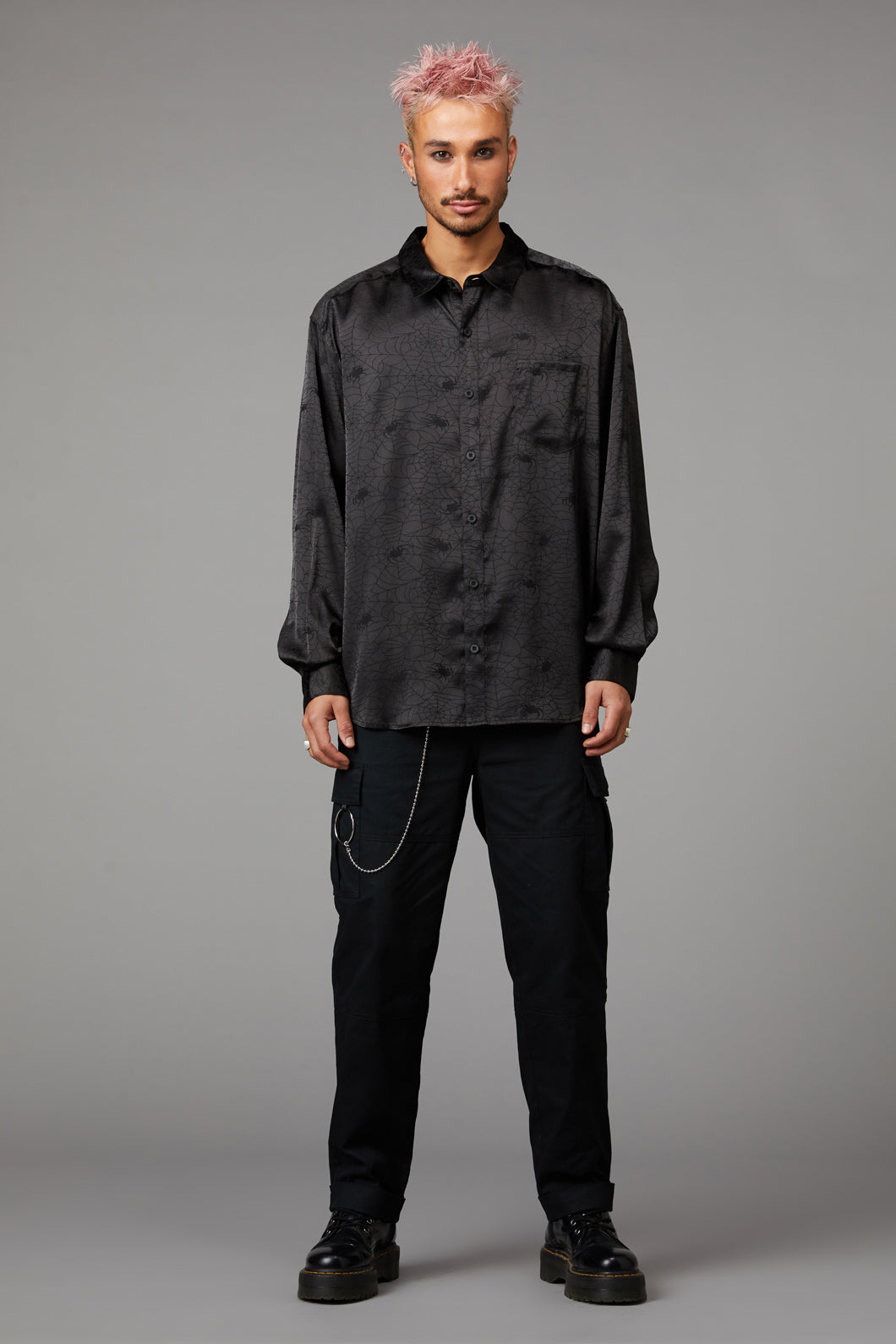 Black Friday - Laszlo Long Sleeve Shirt - black