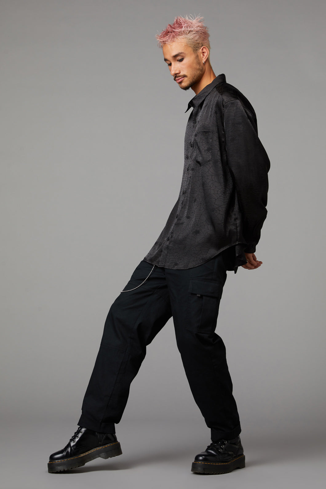 Black Friday - Laszlo Long Sleeve Shirt - black