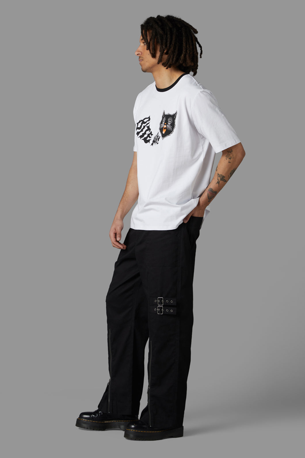 Black Friday - Bite Me Unisex Tee - white