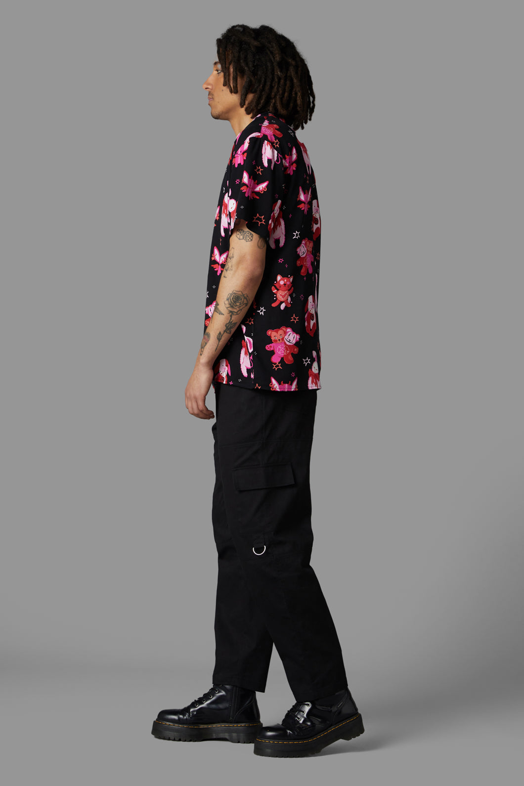Black Friday - Stay Creepy Short Sleeve Shirt - black