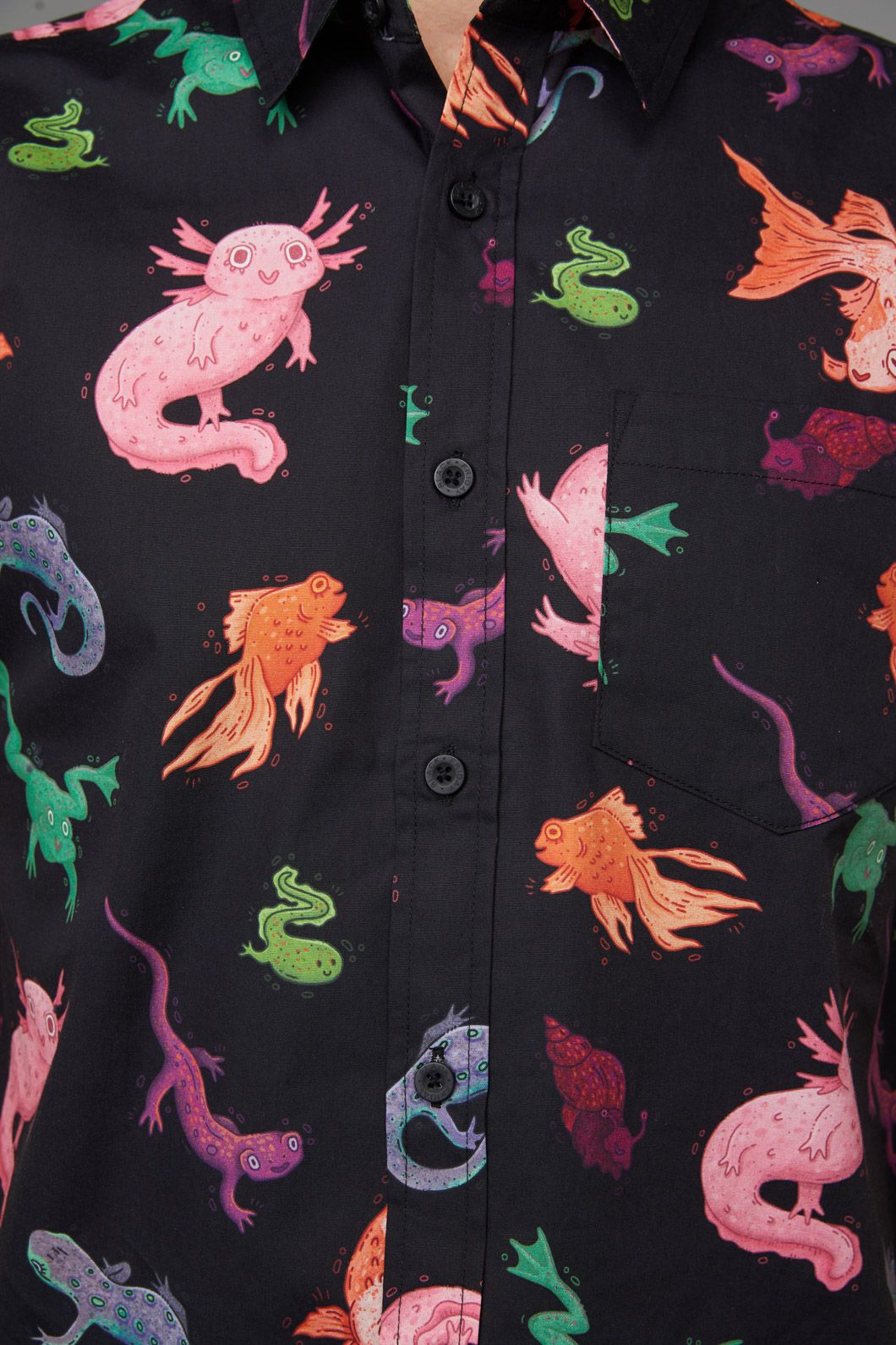 Black Friday - Pond Life SS Shirt - black