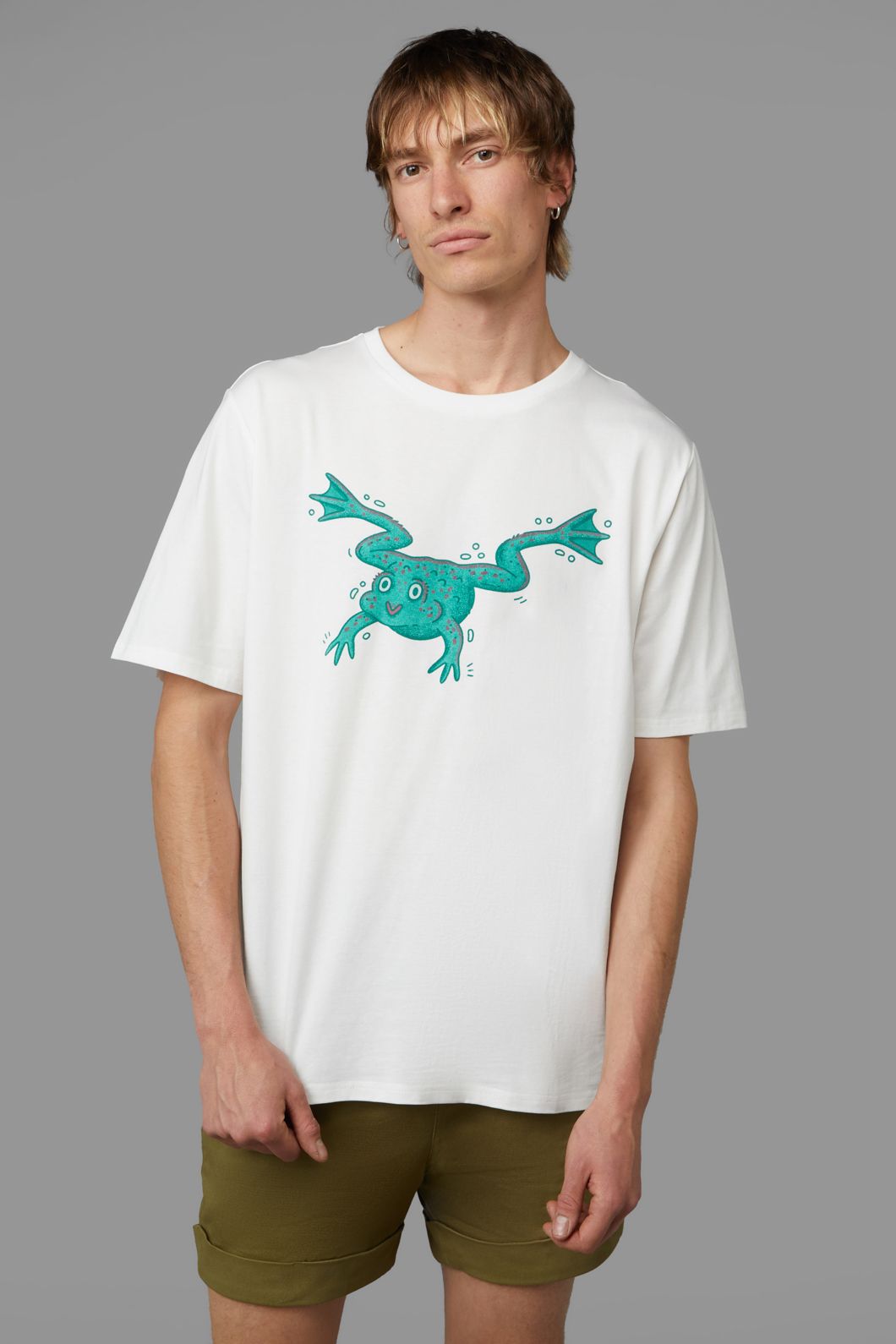 Black Friday - Frog Tee - cream