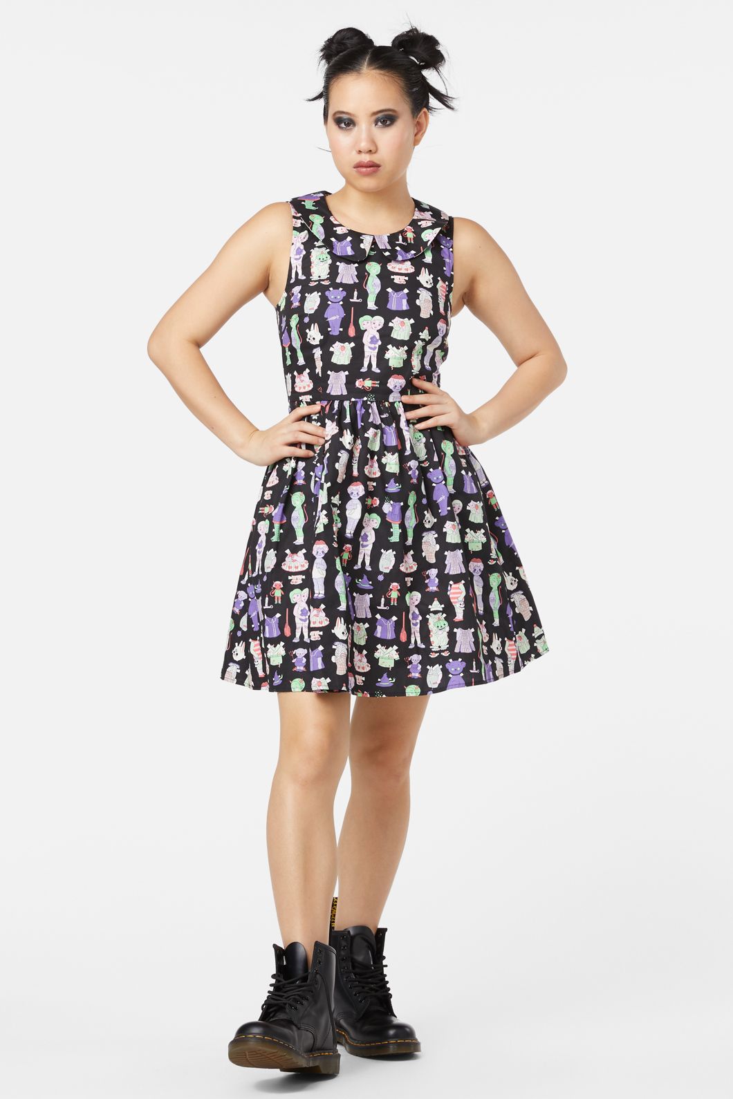 Black Friday - Creepy Cuties Dress - multi