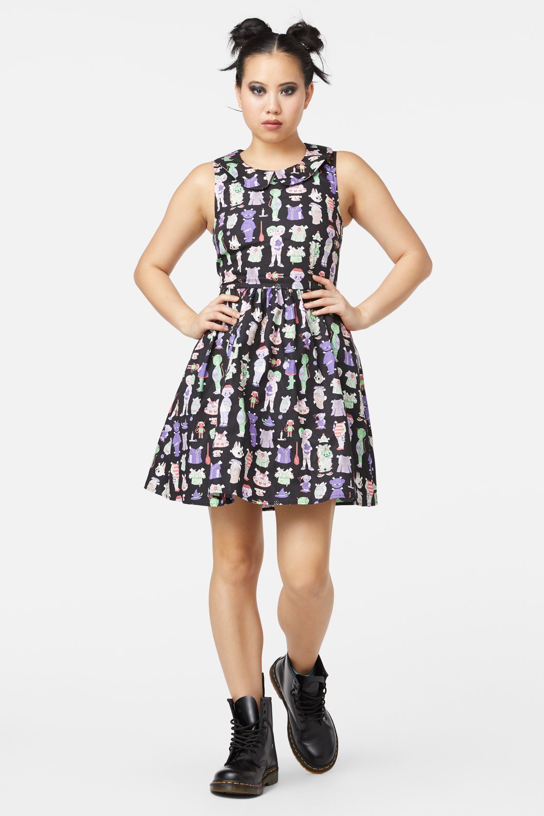 Black Friday - Creepy Cuties Dress - multi