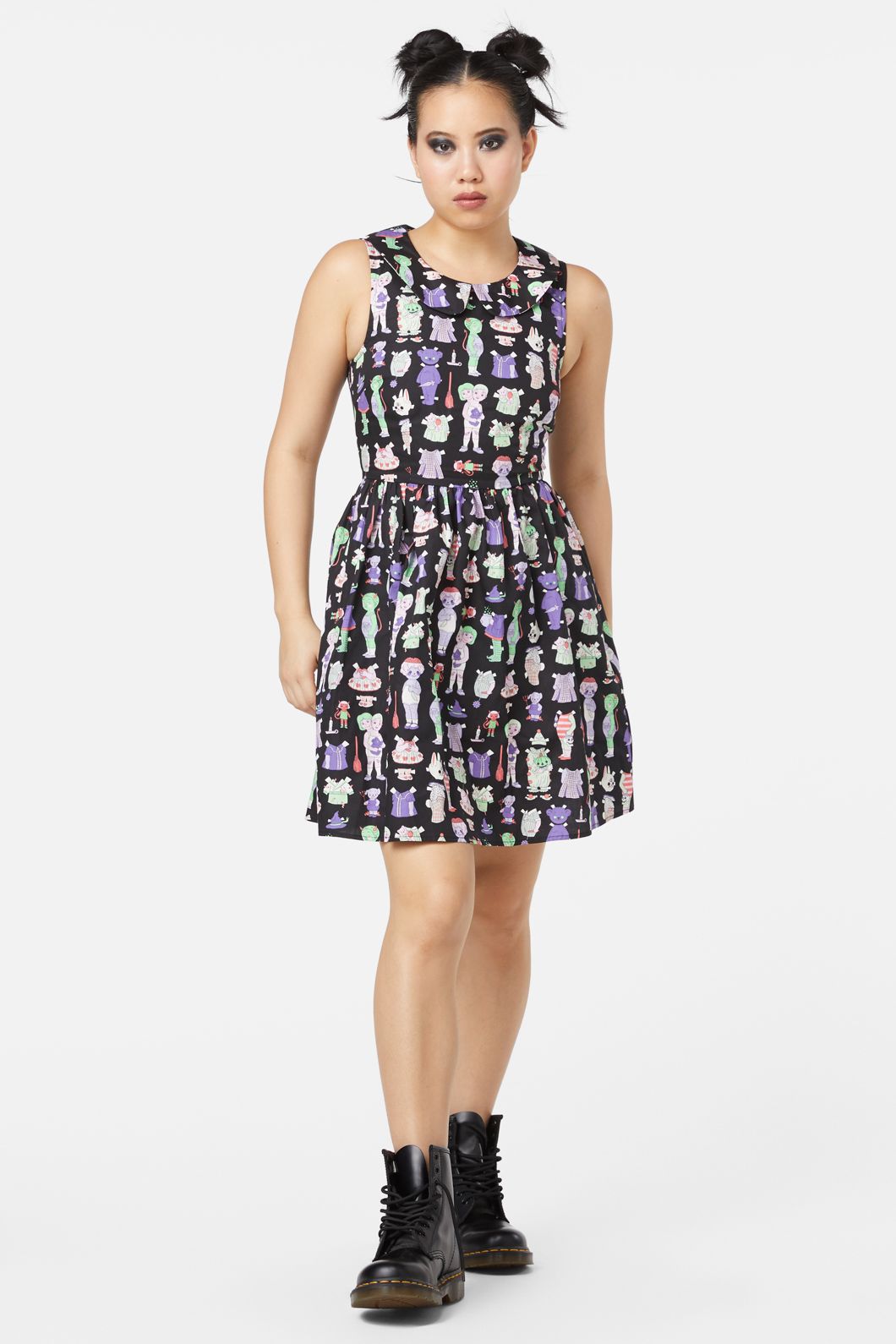 Black Friday - Creepy Cuties Dress - multi