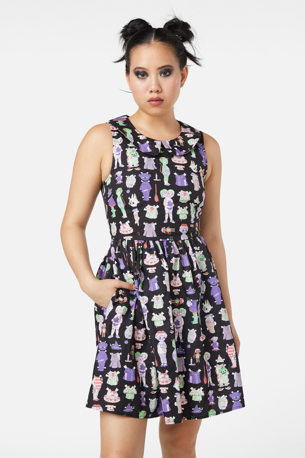 Black Friday - Creepy Cuties Dress - multi