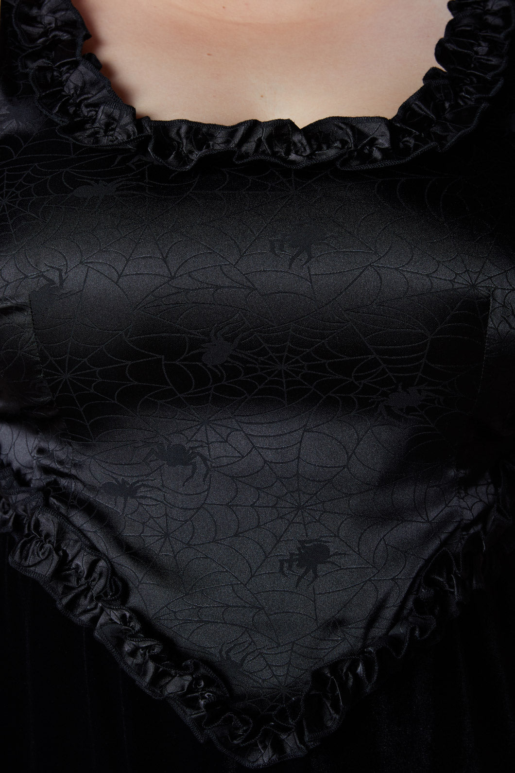 Black Friday - Curve Nadja Gothic Corset Top - black