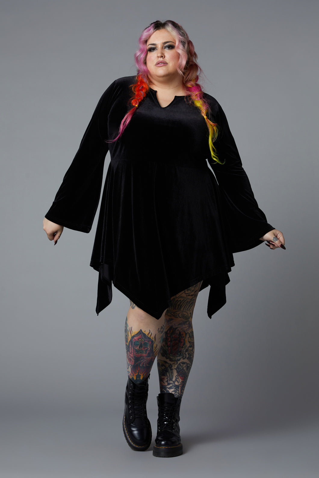 Black Friday - Curve Sallie Dress - black