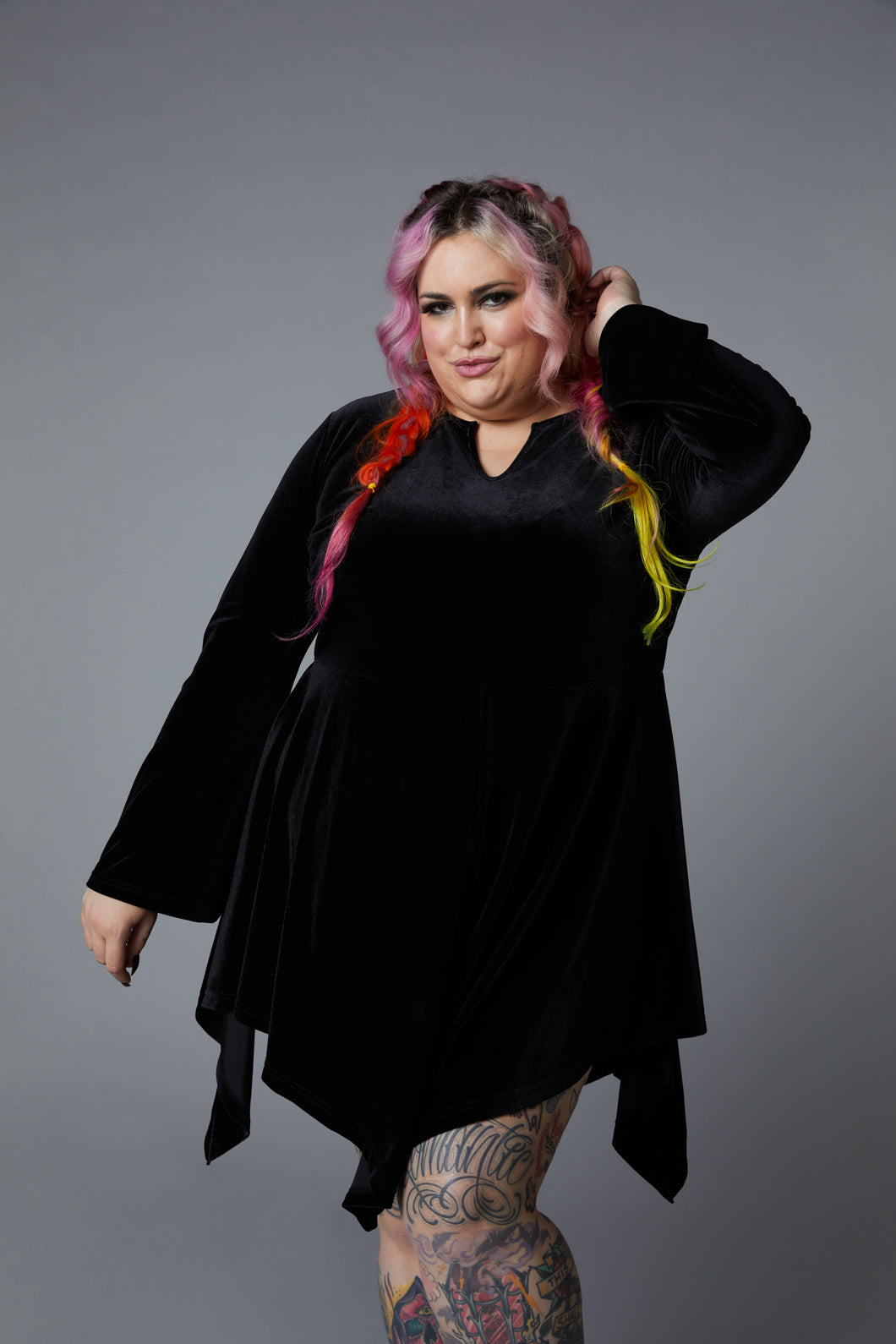 Black Friday - Curve Sallie Dress - black