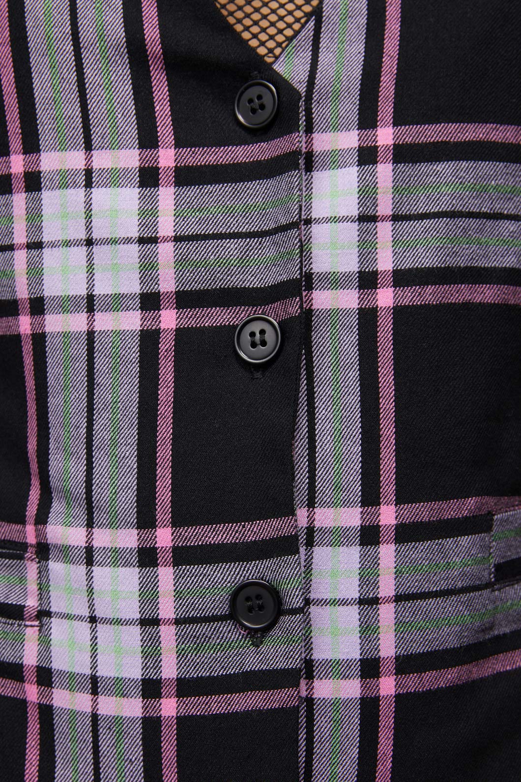 Black Friday - Myrtle Tartan Vest - purple