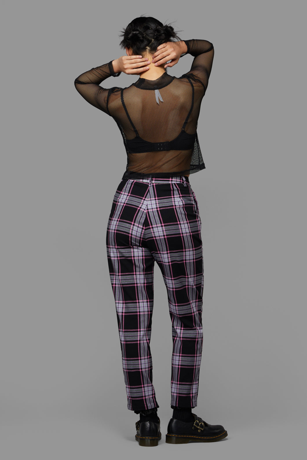 Black Friday - Myrtle Tartan Pant - purple