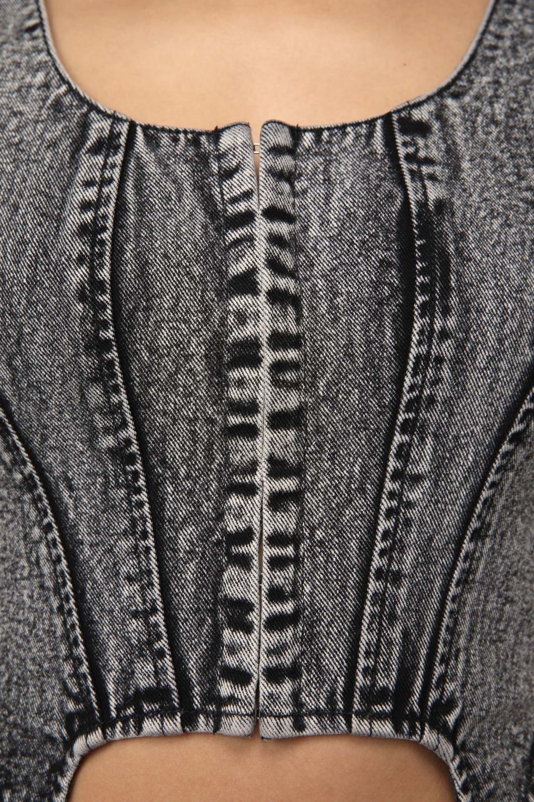 Black Friday - Bitchcraft Corset Top - grey