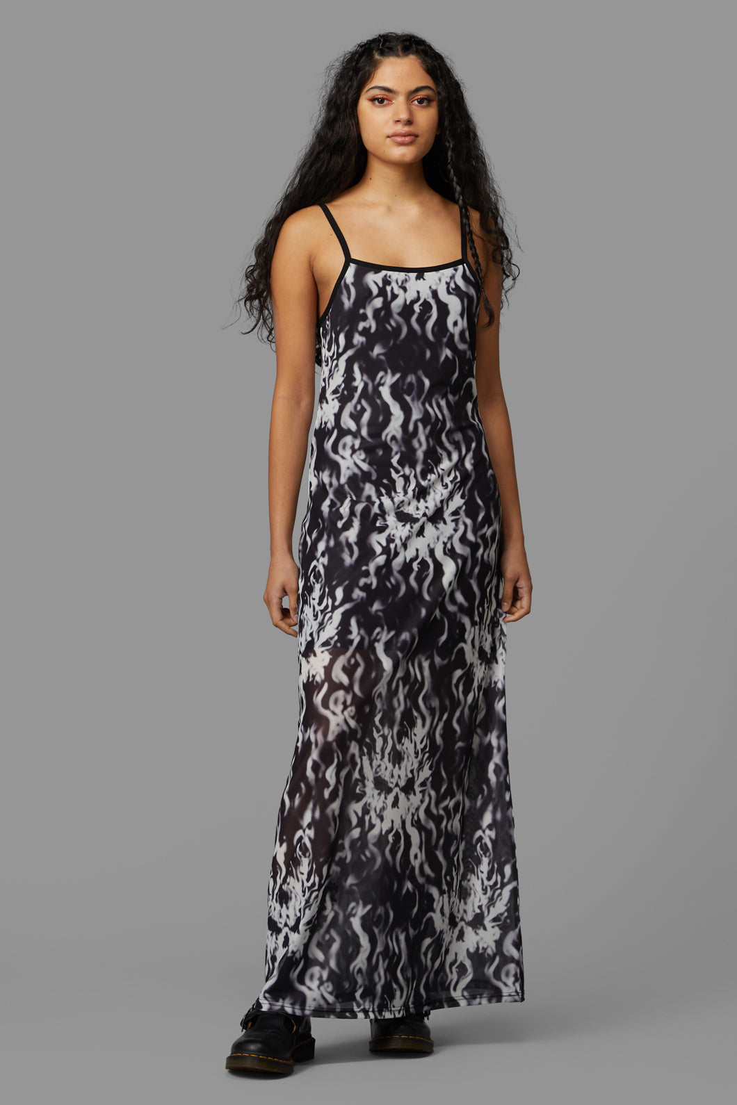 Black Friday - Up In Flames Dress - black