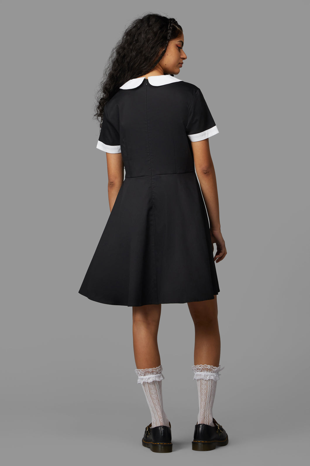 Black Friday - Sourpuss Dress - black-white