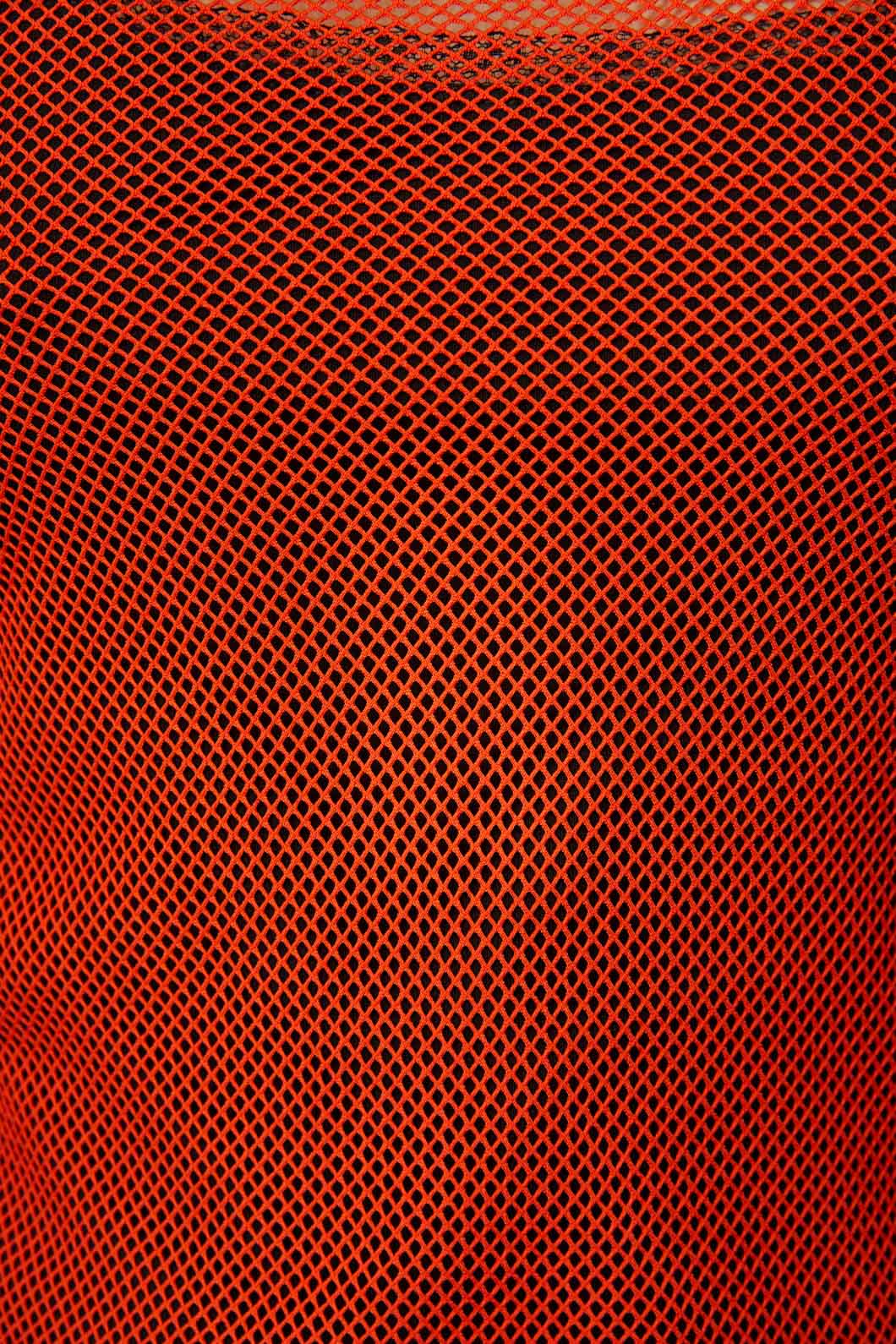 Black Friday - Dead Inside Mesh Top - orange