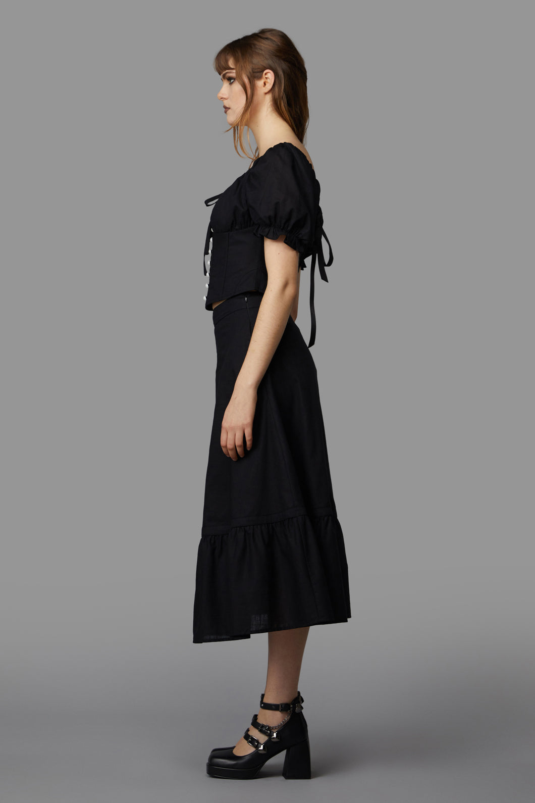 Black Friday - Swan Blouse - black