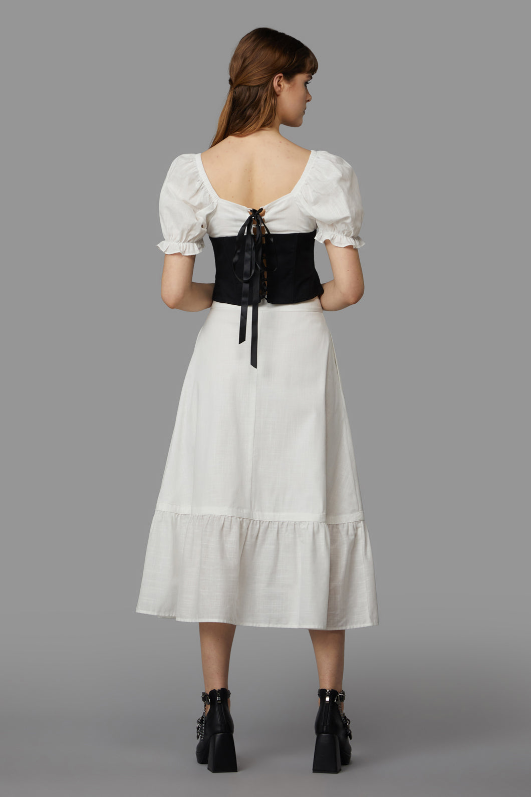 Black Friday - Swan Blouse - white