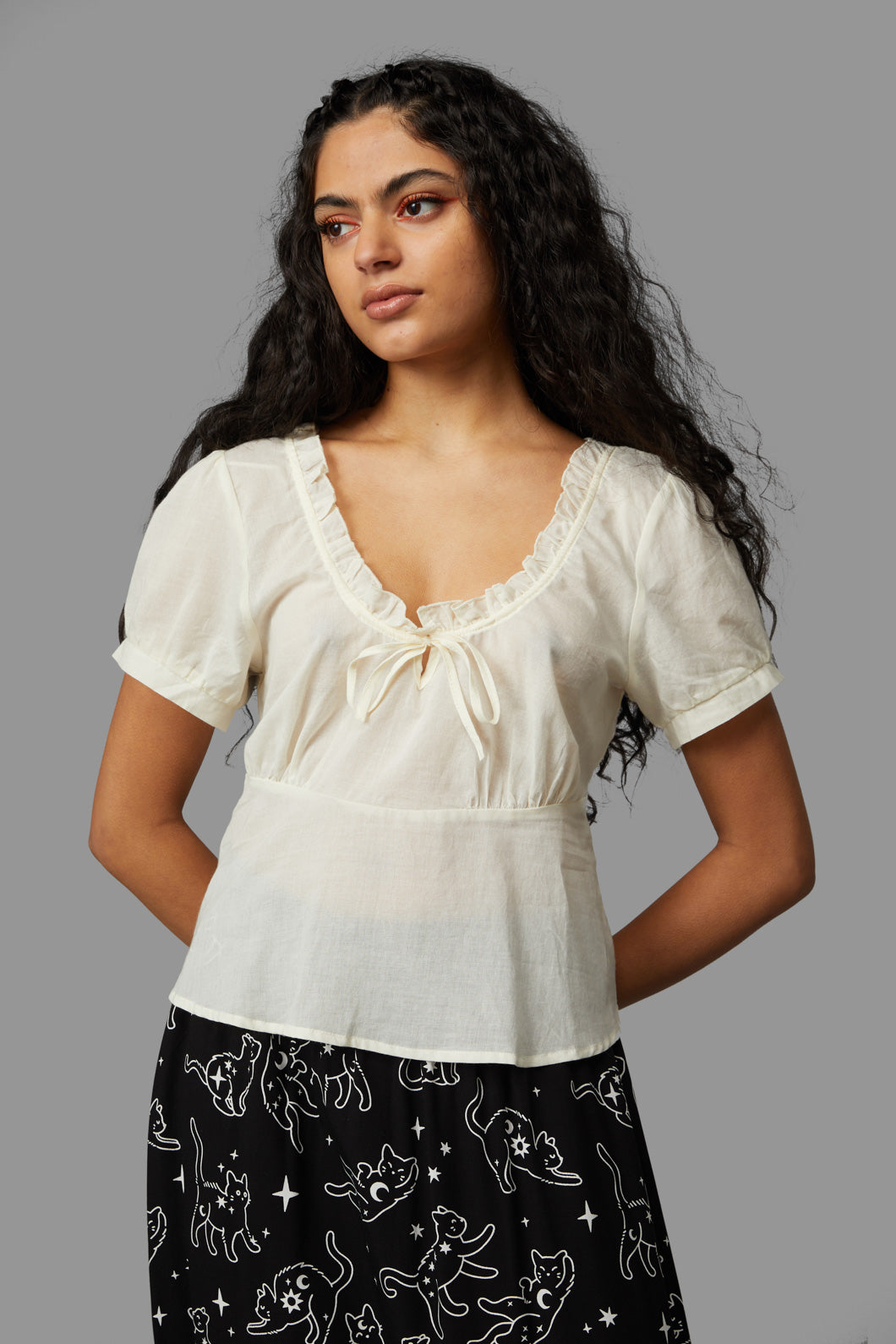 Black Friday - Ophelia Blouse - white