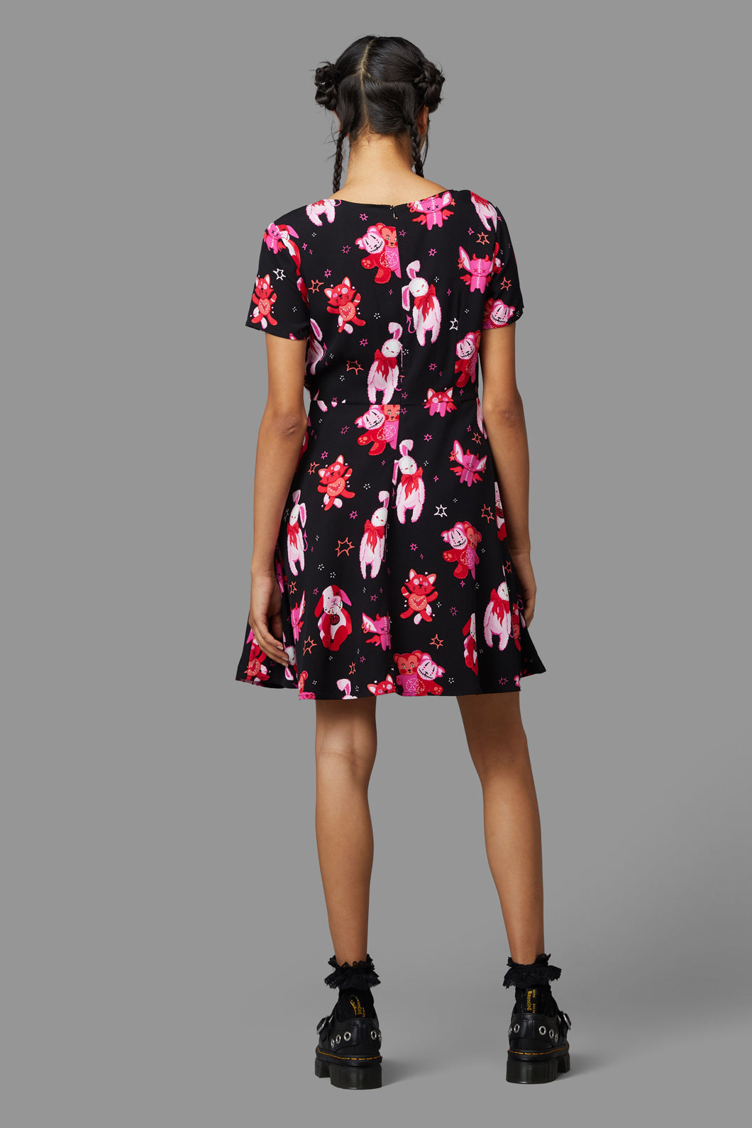 Black Friday - Stay Creepy Dress - black