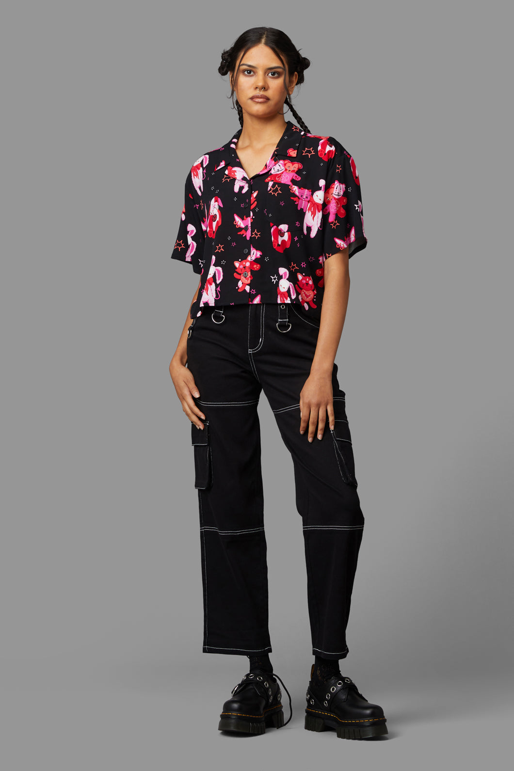Black Friday - Stay Creepy Blouse - black