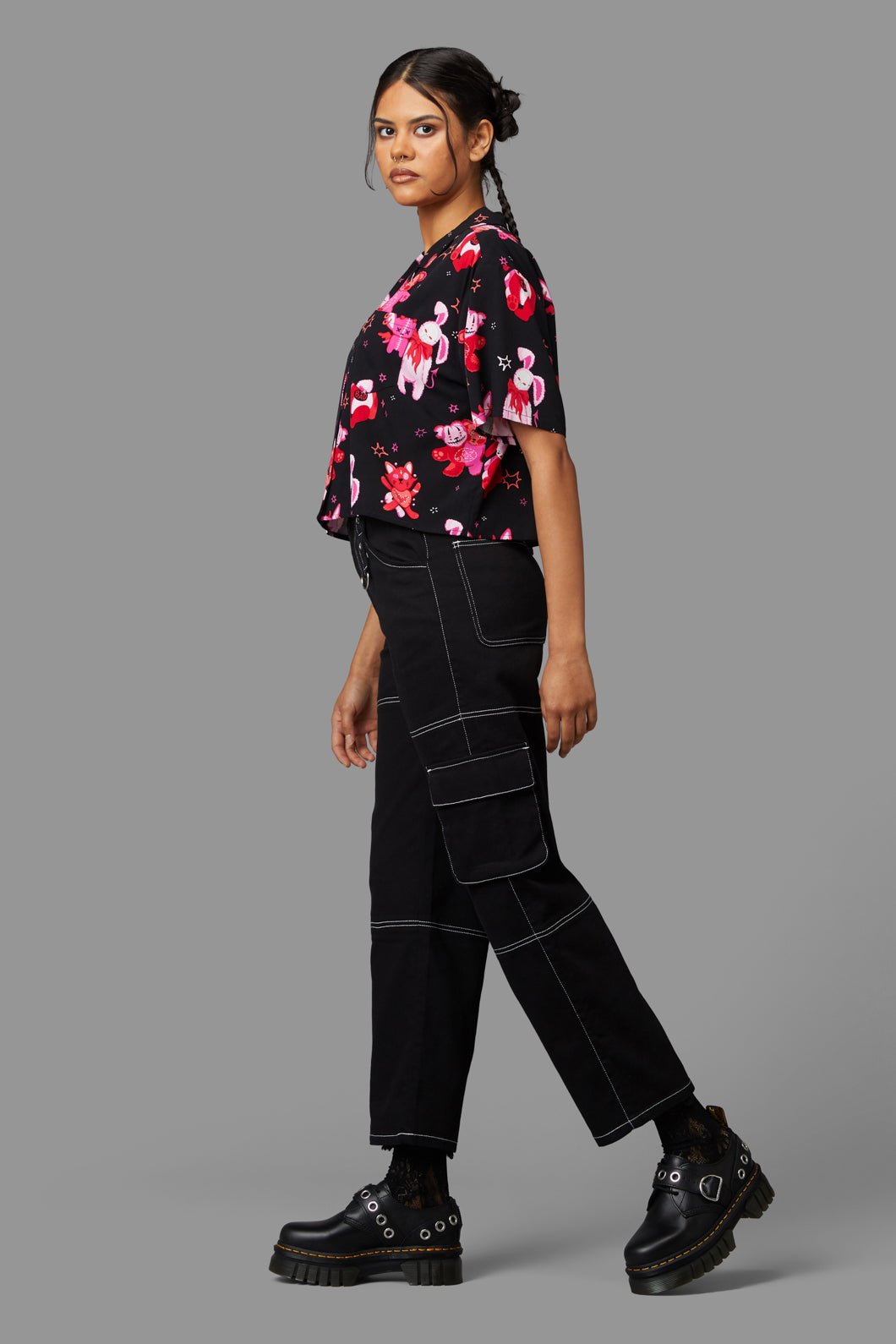 Black Friday - Stay Creepy Blouse - black