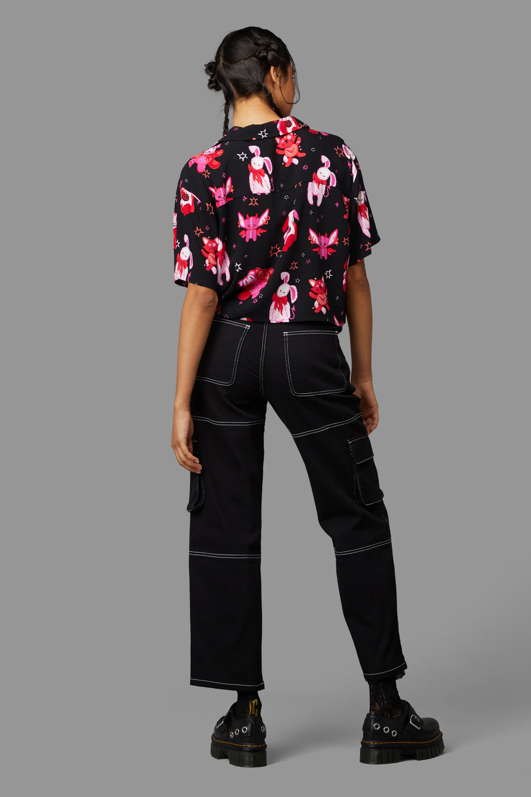 Black Friday - Stay Creepy Blouse - black
