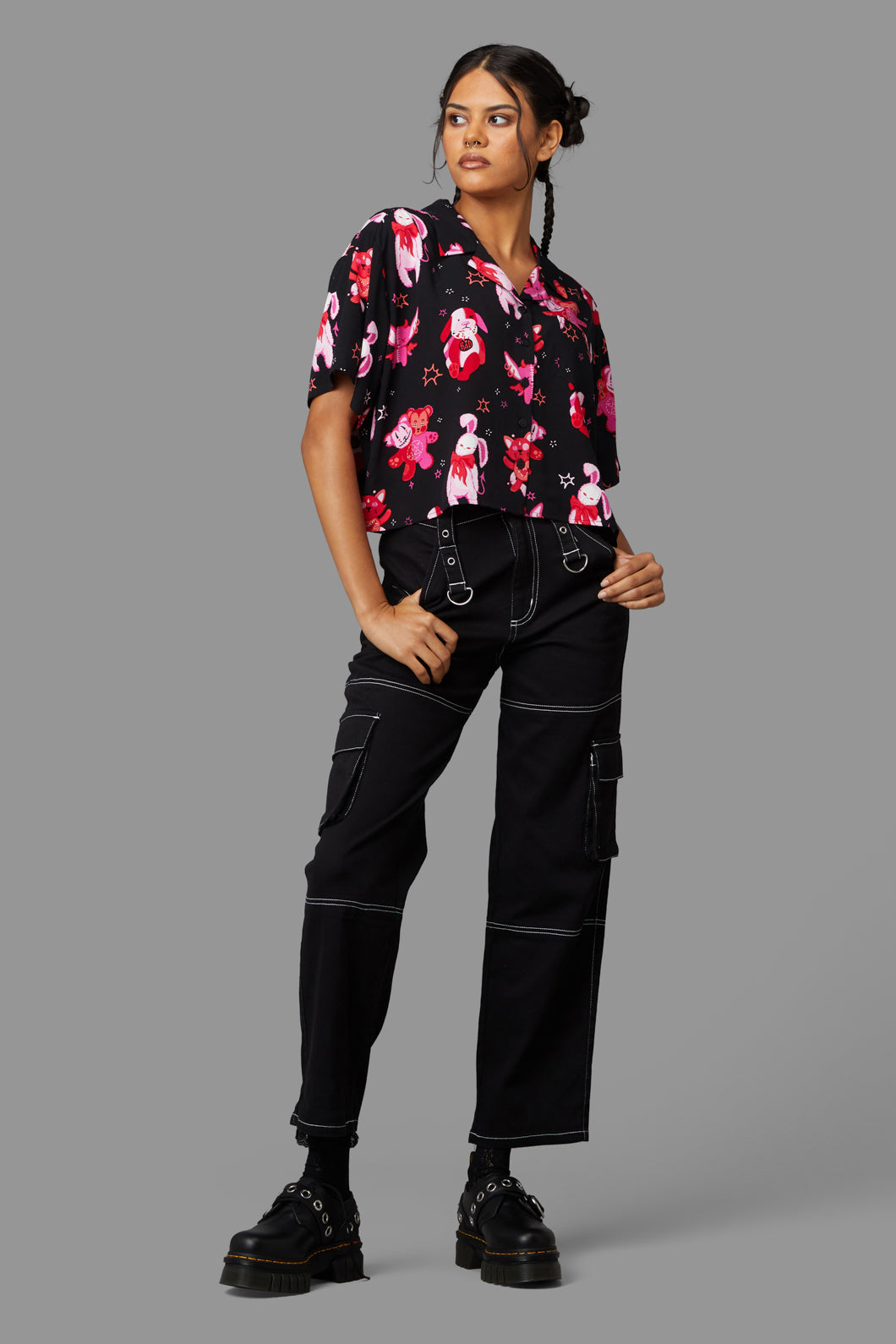 Black Friday - Stay Creepy Blouse - black