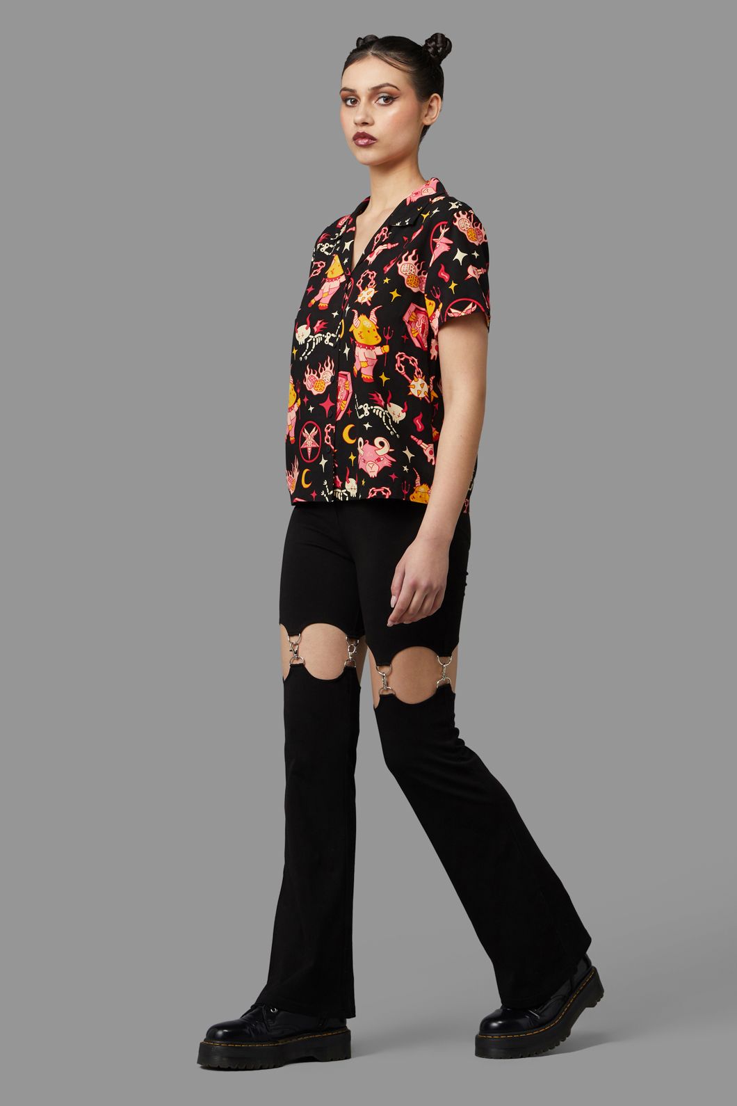 Black Friday - Hellish Blouse - black