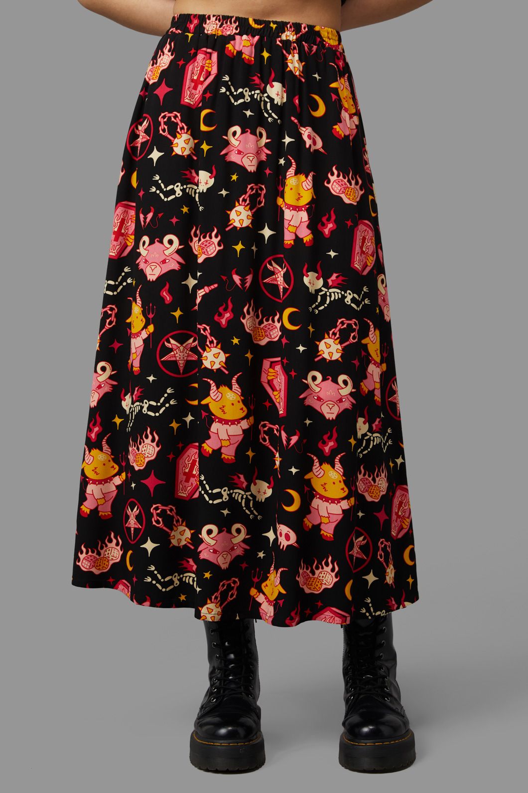 Black Friday - Hellish Skirt - black