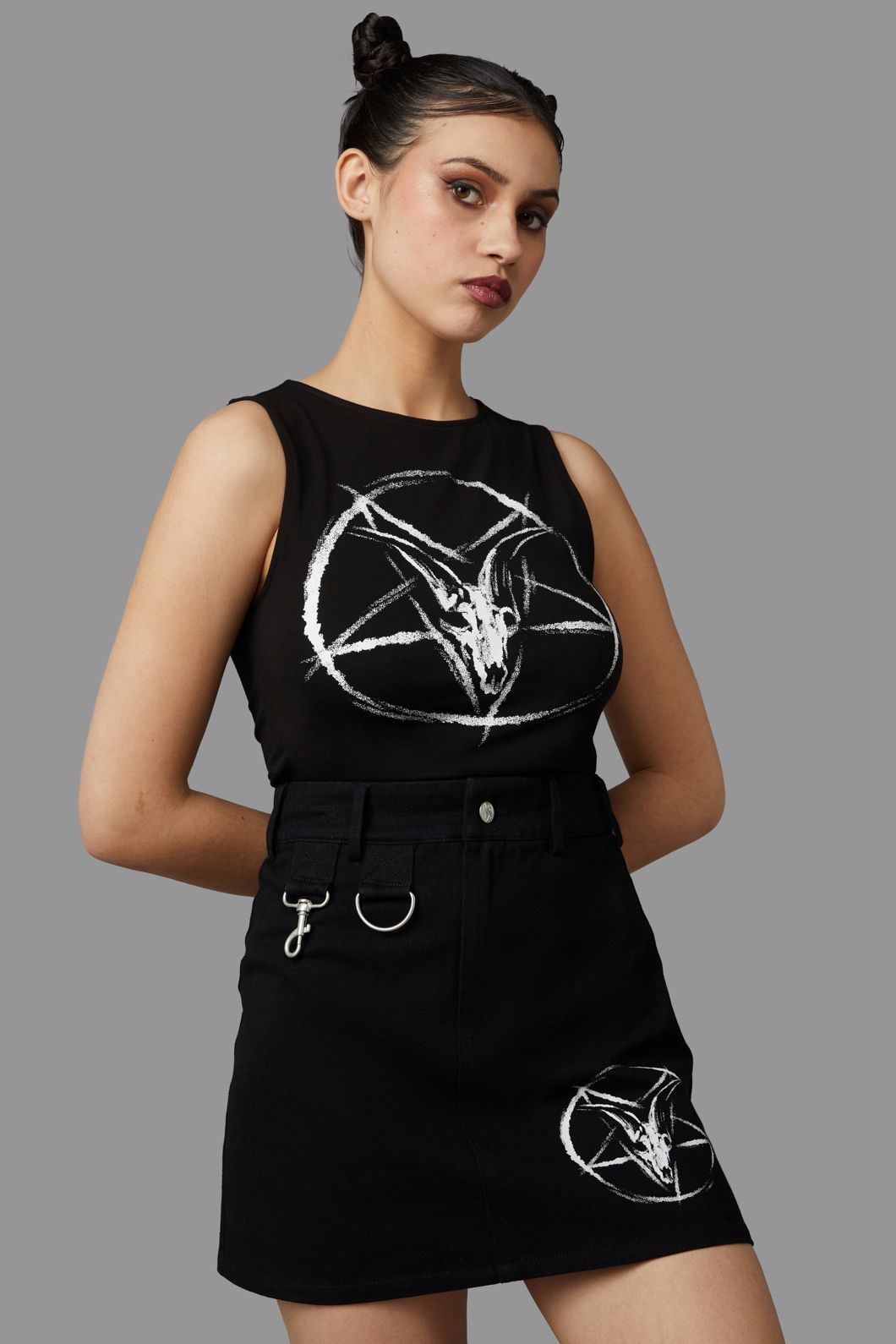 Black Friday - Jaywalker Cargo Skirt - black