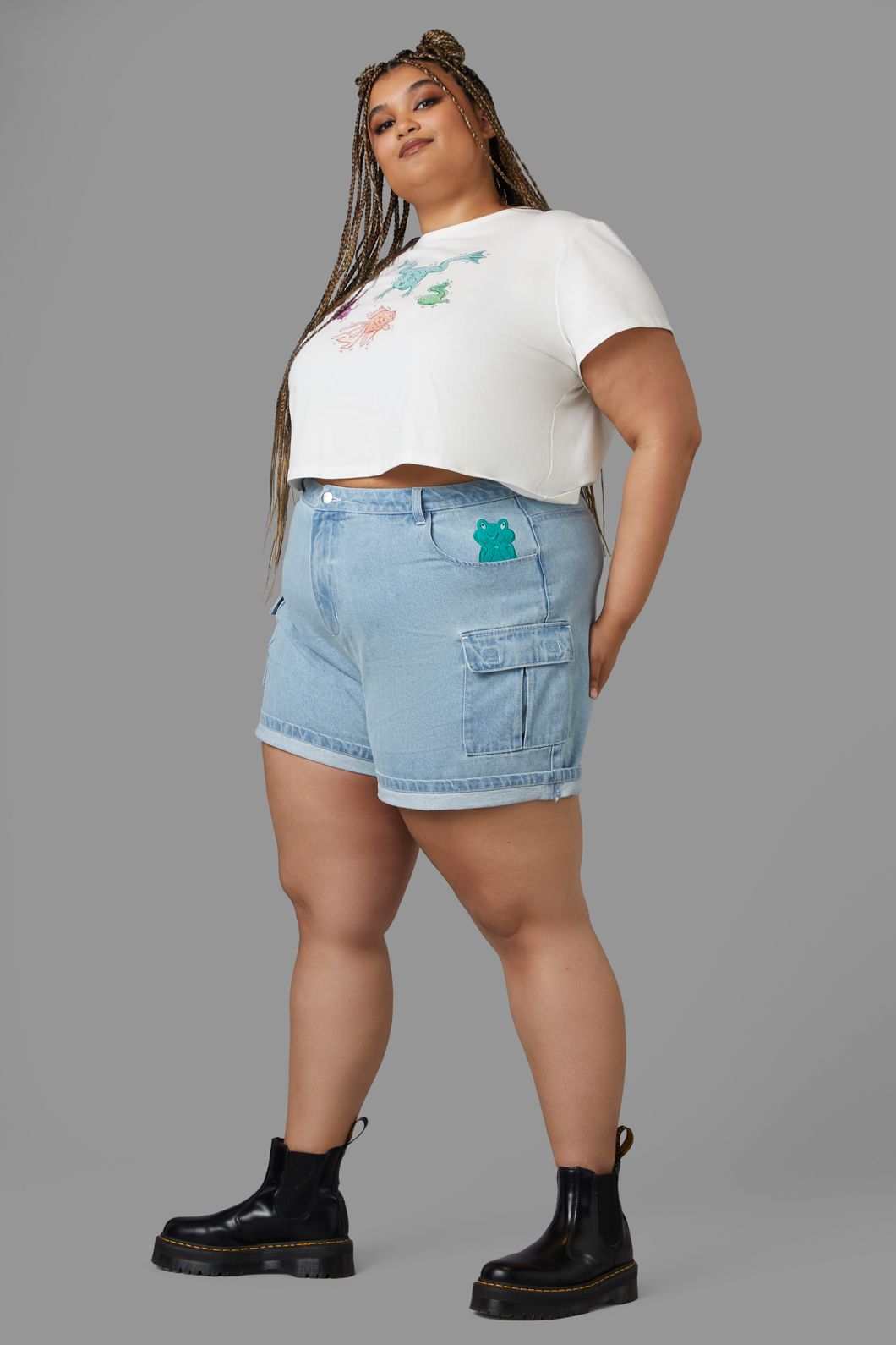 Black Friday - Curve Froggy Short - blue