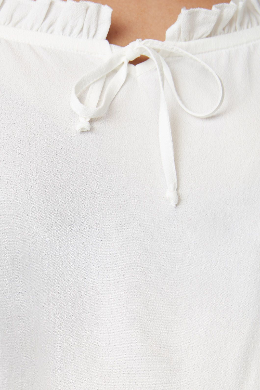 Black Friday - Curve Lily Pad Blouse - cream