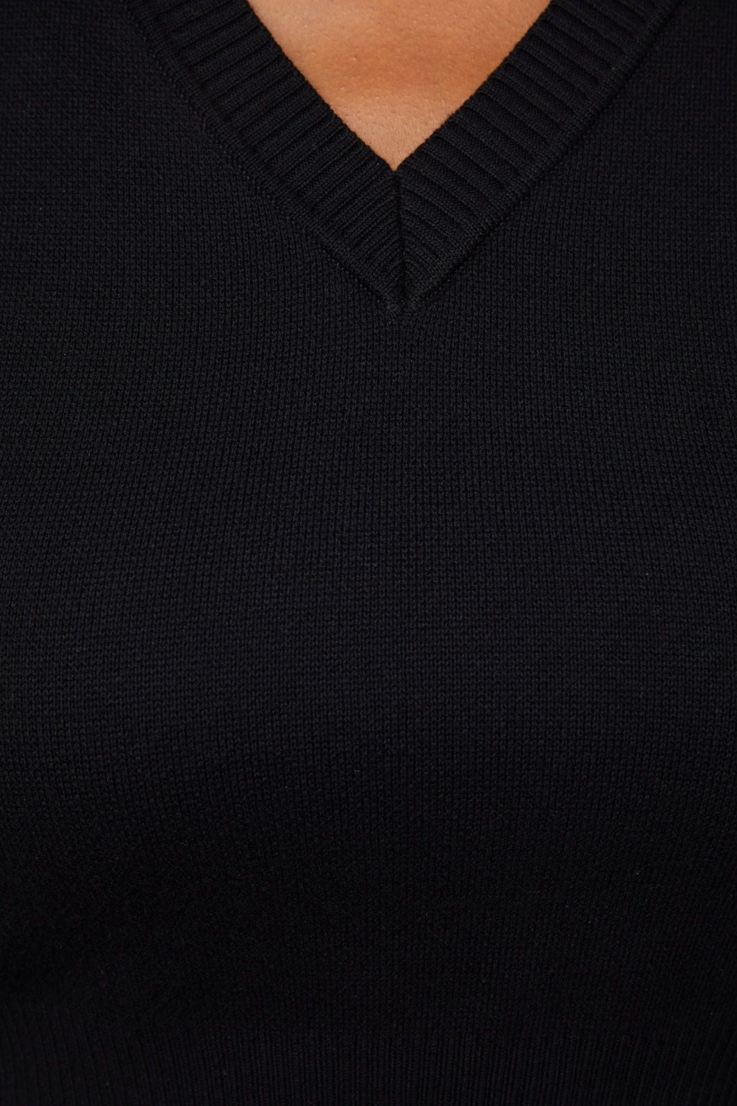 Black Friday - Haunted Bloom Knit Vest - black